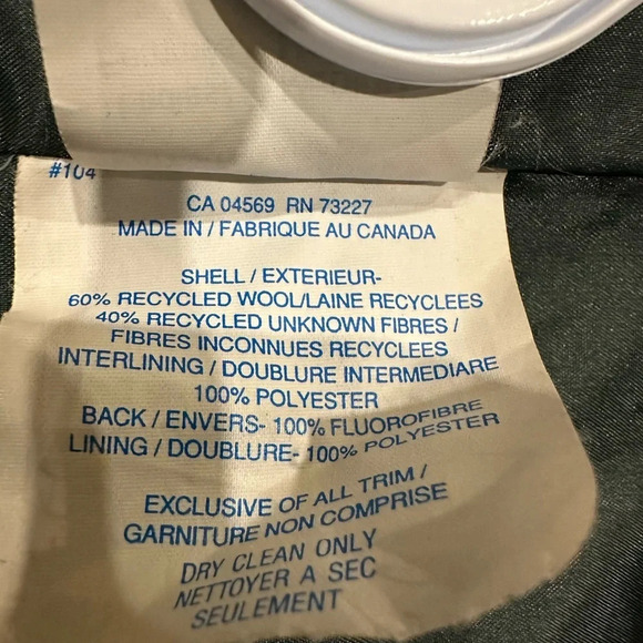 Far West vintage southwestern/Santa Fe style lined jacket oversized M Wool blend - Picture 6 of 9